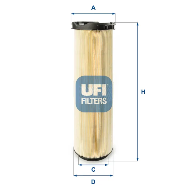 Filtr powietrza 2758500 UFI