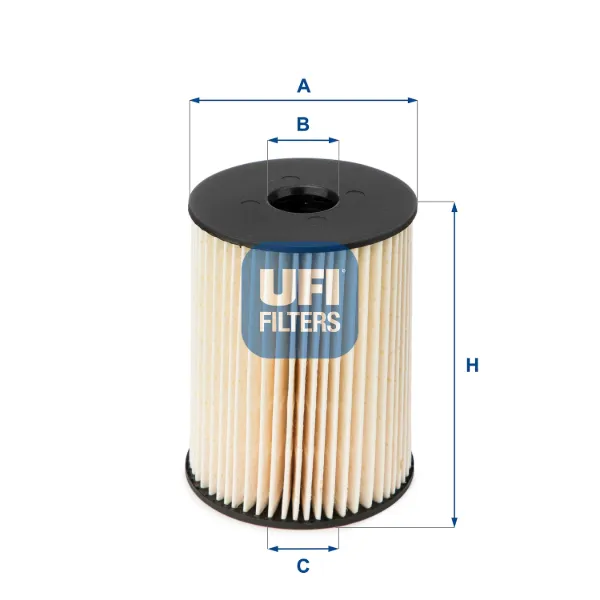Filtr paliwa 2605400 UFI