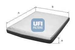 Filtr kabiny 5320500 UFI