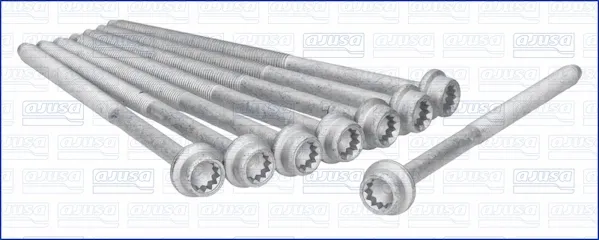 Śruba głowicy cylindrów 81036000 Ajusa