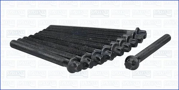 Śruba głowicy cylindrów 81048400 Ajusa