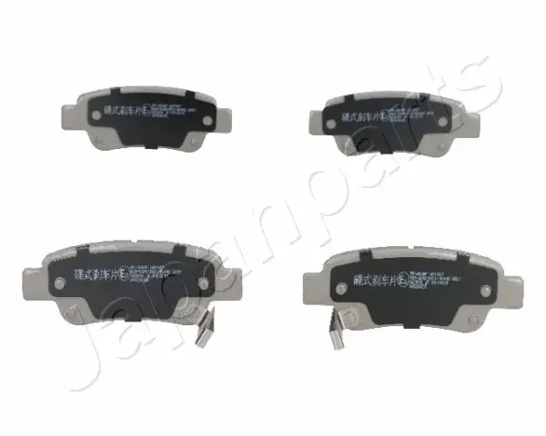 Okładziny (klocki) do hamulców tarczowych tylne PP400AF Japan Parts