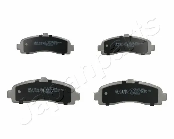 Klocki hamulcowe przednie tarczowe PA012AF Japan Parts