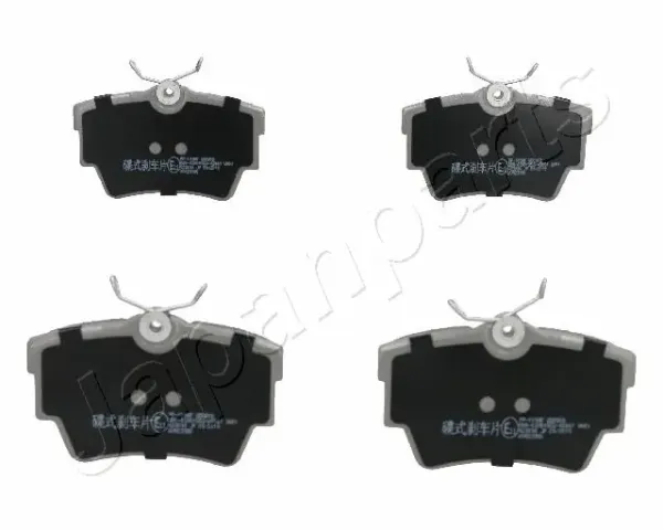 Okładziny (klocki) do hamulców tarczowych tylne PP109AF Japan Parts