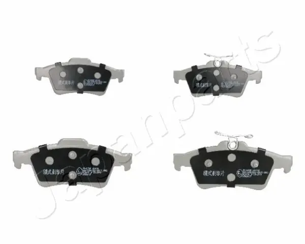 Okładziny (klocki) do hamulców tarczowych tylne PP005AF Japan Parts