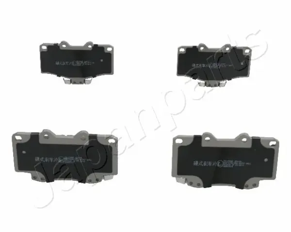 Klocki hamulcowe przednie tarczowe PA254AF Japan Parts