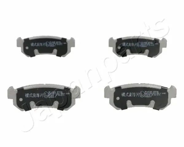 Okładziny (klocki) do hamulców tarczowych tylne PPW02AF Japan Parts