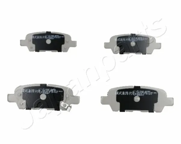 Okładziny (klocki) do hamulców tarczowych tylne PP154AF Japan Parts
