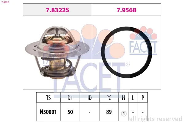  Termostat Opel Vivaro A awangarda (F7) (2001 - 2014) A