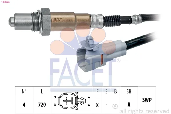Sonda lambda, czujnik tlenu Suzuki Jimny FJ