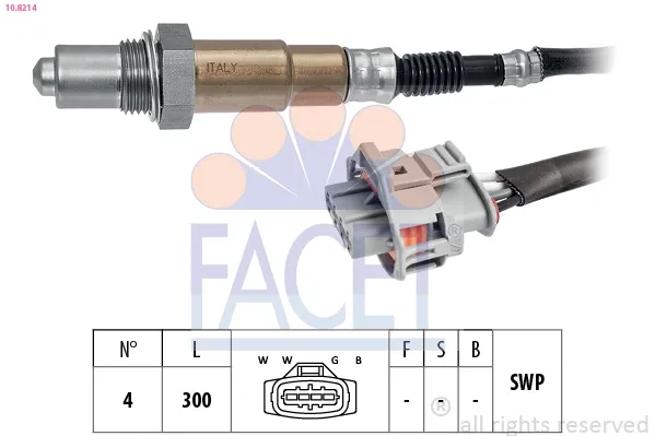 Sonda lambda czujnik tlenu przed katalizatorem 855390 General Motors
