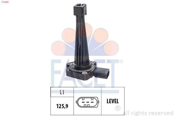 Czujnik poziomu oleju silnikowego 8W936C624BG Ford