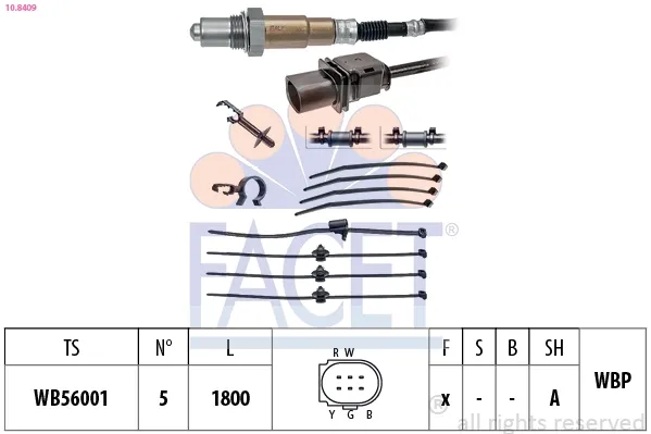 Sonda lambda, czujnik tlenu Volkswagen Touareg II