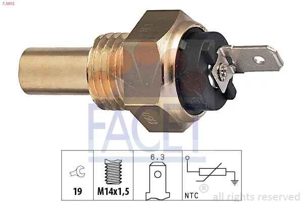 Czujnik temperatury płynu chłodzącego BMW 3 E21