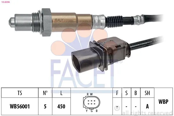 Sonda lambda czujnik tlenu przed katalizatorem 55577162 General Motors