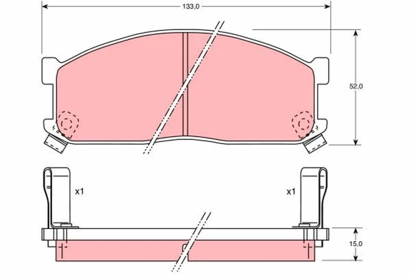 Klocki hamulcowe Ford Econovan
