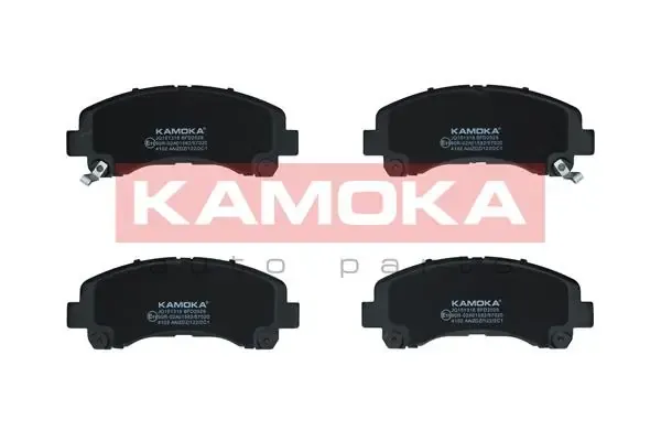 Klocki hamulcowe przednie tarczowe JQ101316 Kamoka