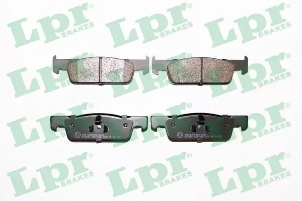 Klocki hamulcowe przednie tarczowe 05P1825 LPR