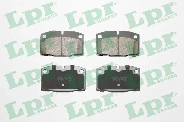Klocki hamulcowe przednie tarczowe 05P190 LPR