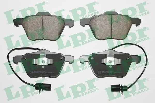 Klocki hamulcowe przednie tarczowe 05P971 LPR