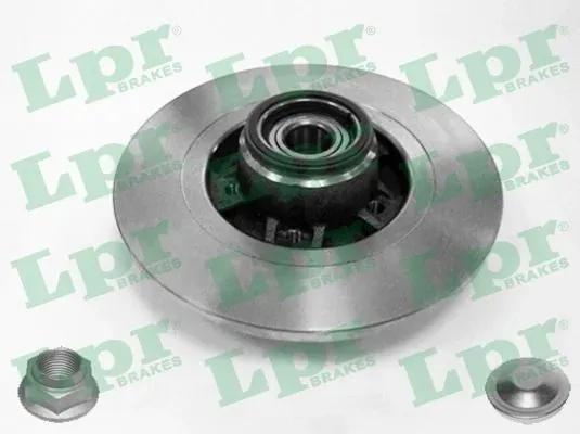 Tarcza hamulcowa tylna R1033PCA LPR