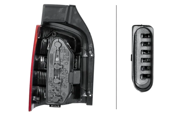Lampa zespolona tylna prawa Volkswagen Transporter T5