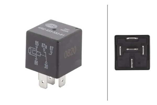 Elektryczne przekaźnik wielofunkcyjne 4RD933332611 HELLA