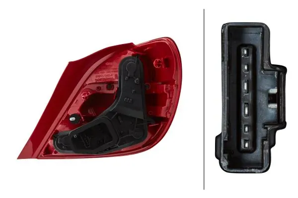 Lampa zespolona tylna lewa 2VA354673011 HELLA