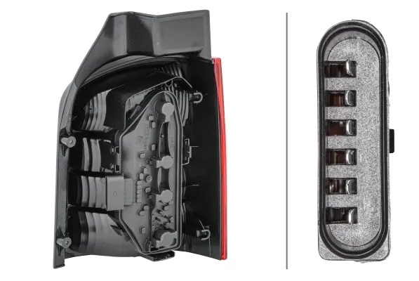 Lampa zespolona tylna lewa Volkswagen Multivan T5