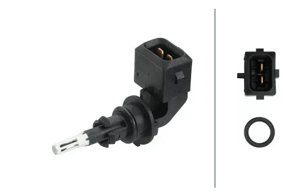 Czujnik temperatury powietrza wlotowego 6PT009109351 HELLA