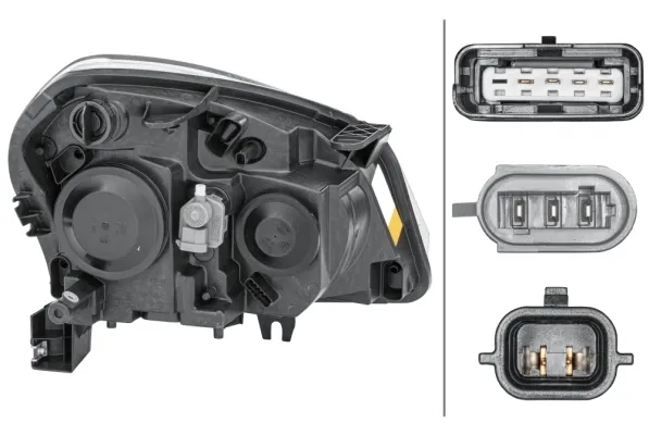 Reflektor lewy do Nissan Qashqai I J10