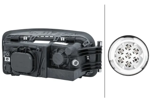 Reflektor lewy MAN L2000 