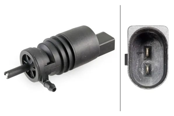 Pompka spryskiwacza szyby przedniej 8TW006848041 HELLA