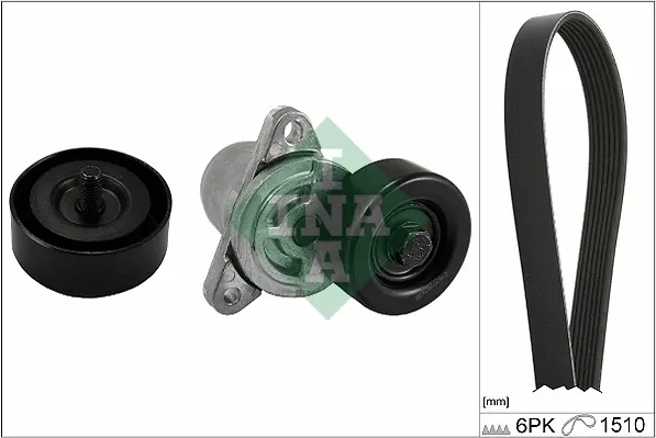 Pasek napędowy mechanizmów, zestaw 529021510 INA