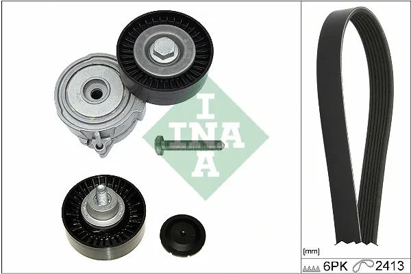 Pasek napędowy mechanizmów, zestaw 529050910 INA