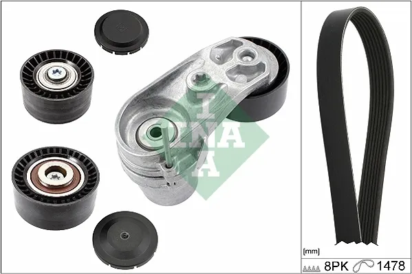 Pasek napędowy mechanizmów, zestaw 529021110 INA