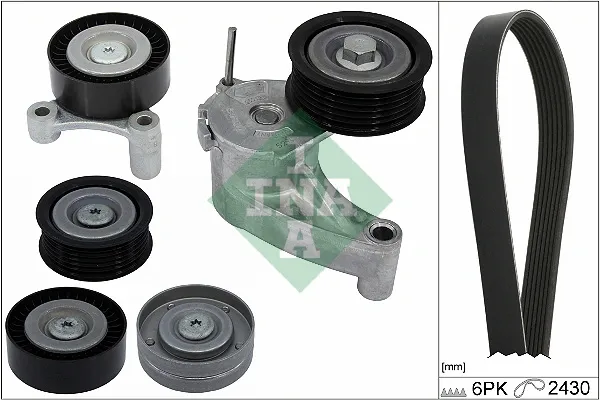 Pasek napędowy mechanizmów, zestaw 529055410 INA