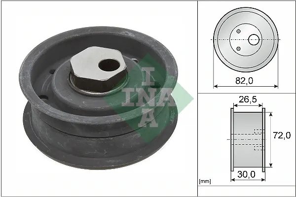 Rolka napinacza paska rozrządu 531030410 INA