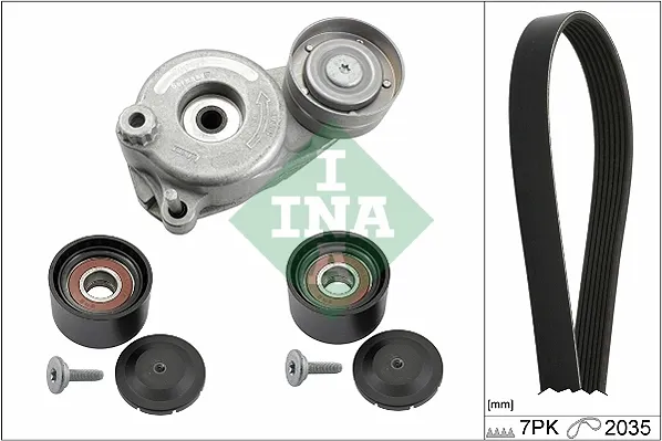 Pasek napędowy mechanizmów, zestaw 529005010 INA