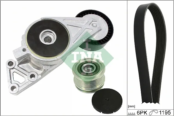 Pasek napędowy mechanizmów, zestaw 529047020 INA