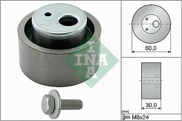 Rolka napinacza paska rozrządu 531078010 INA