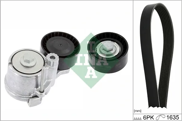 Pasek napędowy mechanizmów, zestaw 529031110 INA