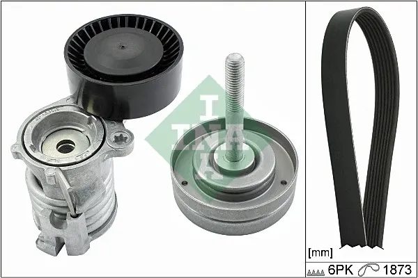 Pasek napędowy mechanizmów, zestaw 529009010 INA