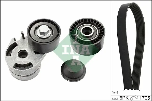 Pasek napędowy mechanizmów, zestaw 529001210 INA