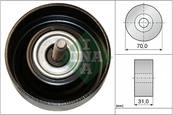 Rolka napinacza paska napędowego 532061410 INA