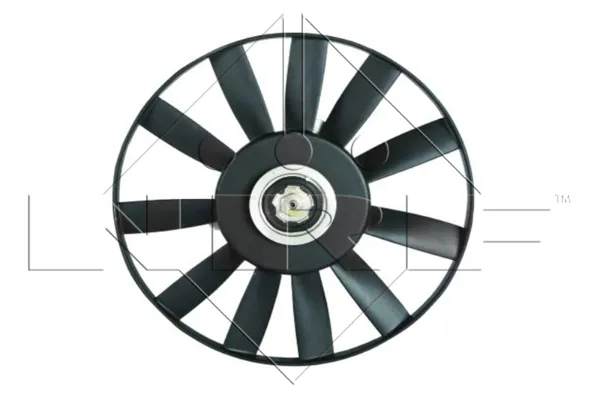 Wentylator elektryczny układu chłodzenia kompletny (silnik+wirnik) 47415 NRF