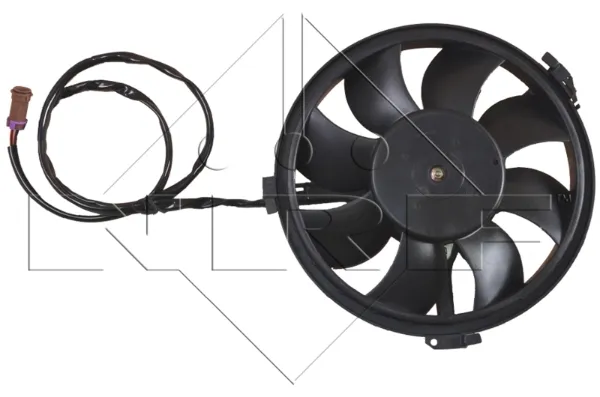 Wentylator elektryczny układu chłodzenia kompletny (silnik+wirnik) 47023 NRF