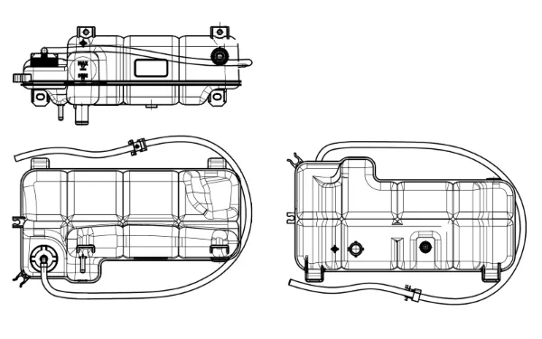 Zbiorniczek wyrównawczy układu chłodzenia Iveco Daily III