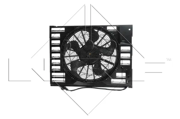 Wentylator elektryczny klimatyzacji kompletny (silnik+wirnik) 47215 NRF