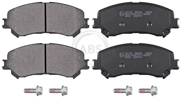 Klocki hamulcowe przednie tarczowe 35145 ABS